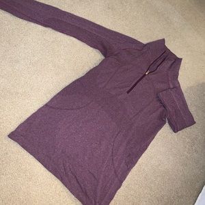 Lululemon light pullover size 8 purple